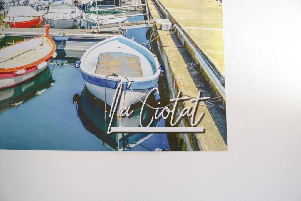 Апартаменты L'Ecrin De La Ciotat A 50 M Du Port Экстерьер фото